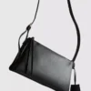 Double gusset crossbody bag