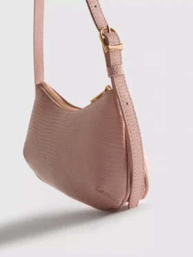 Double gusset shoulder bag