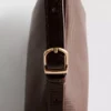 Double gusset shoulder bag