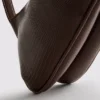 Double gusset shoulder bag