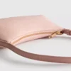 Double gusset shoulder bag