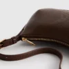 Double gusset shoulder bag