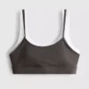 Double-layered active crop top