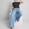 Double layered crew neck tee