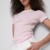 Double layered crew neck tee