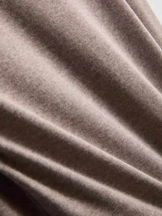 Double layered crew neck tee
