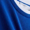 Double layered crew neck tee