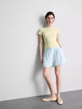 Double layered tank t-shirt
