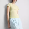 Double layered tank t-shirt
