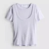 Double layered tank t-shirt