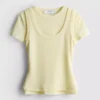 Double layered tank t-shirt