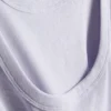 Double layered tank t-shirt
