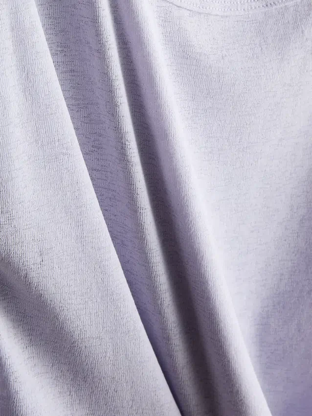 Double layered tank t-shirt