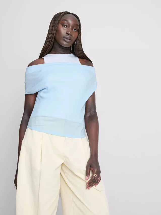 Double layered tank top
