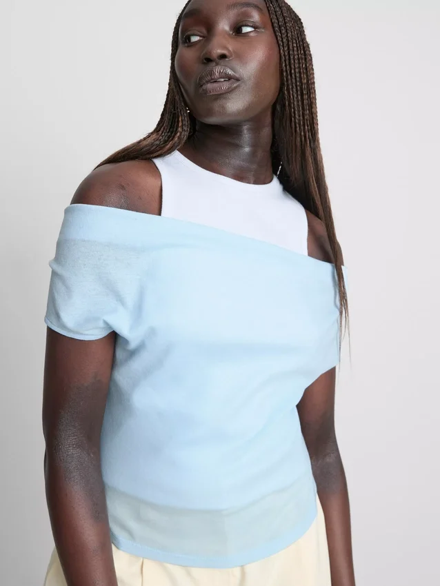 Double layered tank top