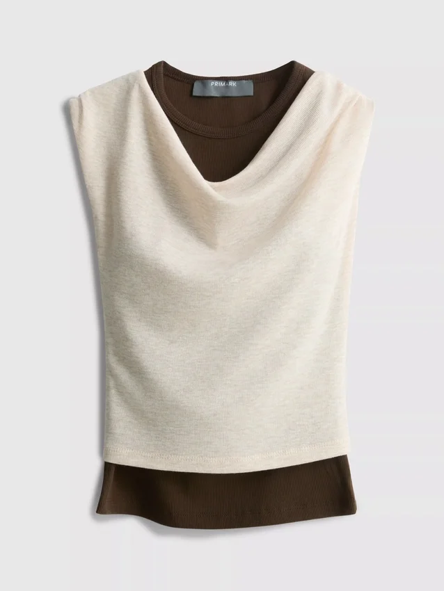 Double layered tank top