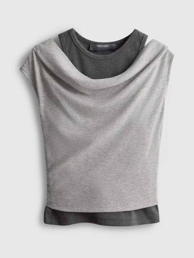 Double layered tank top
