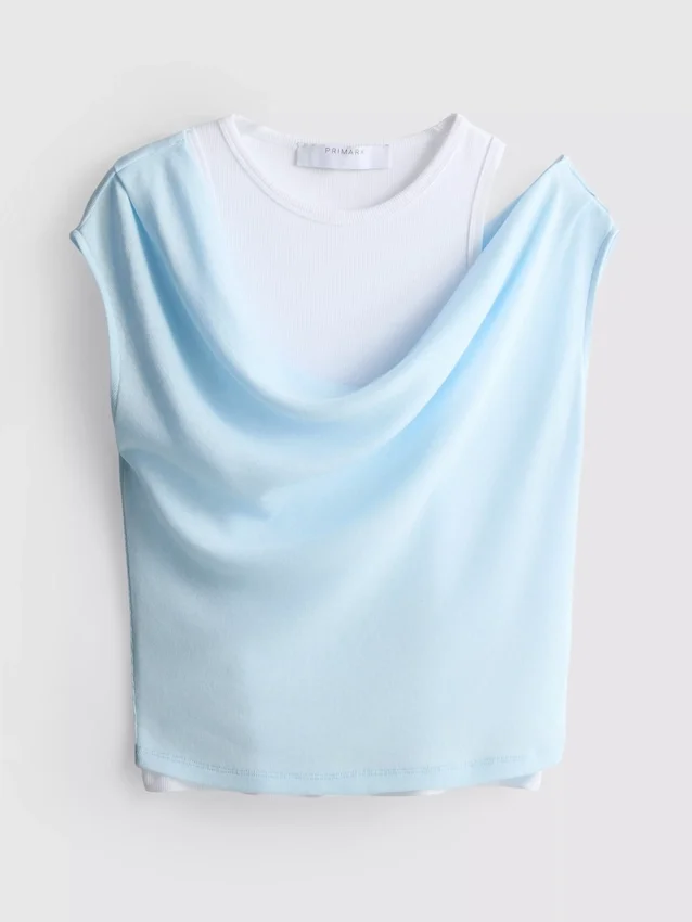 Double layered tank top