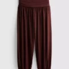 Draped harem pants