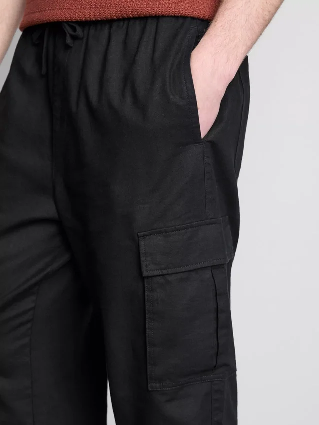 Drawstring cargo pants