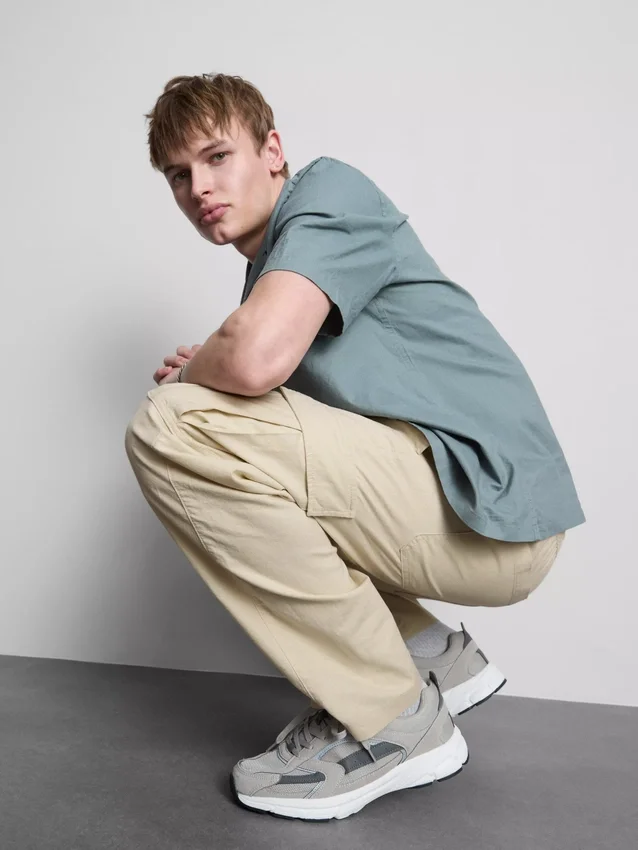 Drawstring cargo pants