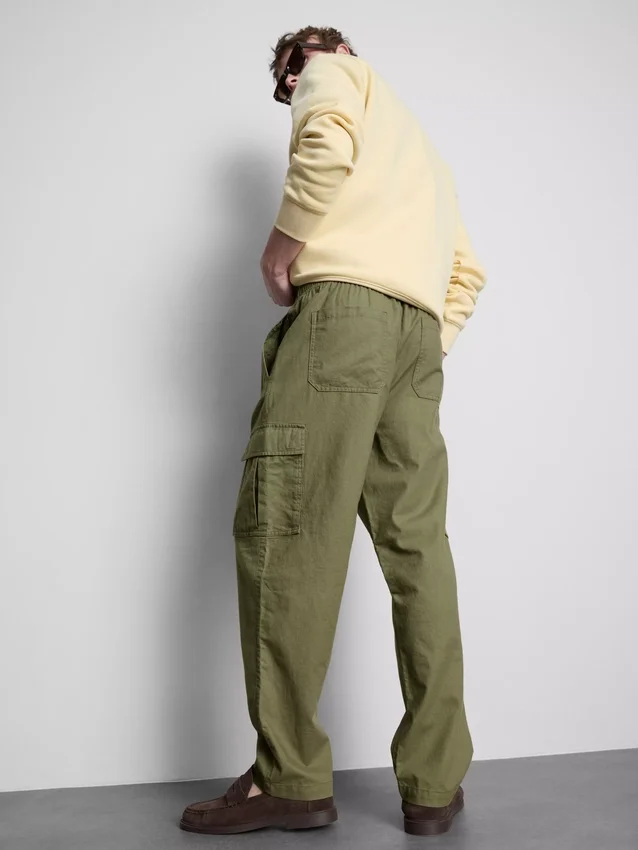 Drawstring cargo pants