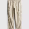 Drawstring cargo pants