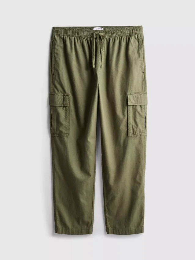 Drawstring cargo pants