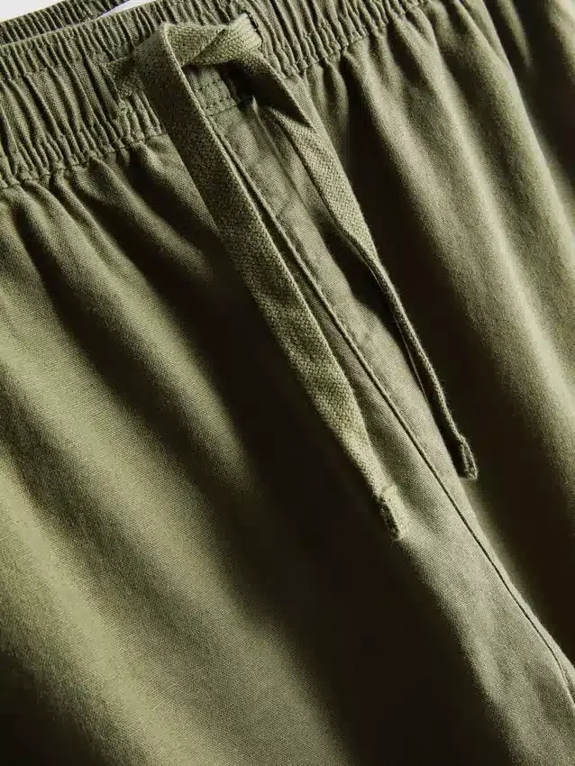 Drawstring cargo pants