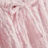 Drawstring crinkle shorts