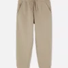 Drawstring cuffed joggers