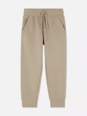 Drawstring cuffed joggers