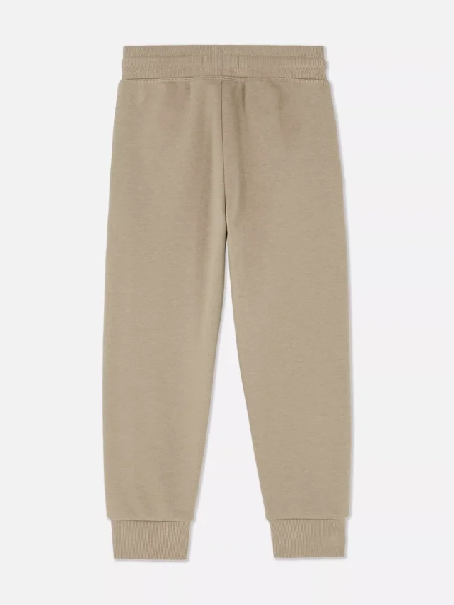 Drawstring cuffed joggers