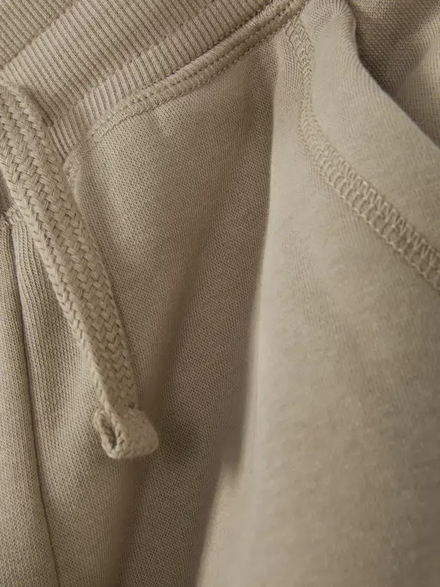 Drawstring cuffed joggers
