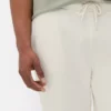 Drawstring cuffed joggers