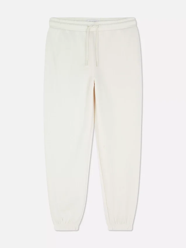 Drawstring cuffed joggers
