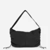 Drawstring detail sling bag