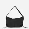 Drawstring detail sling bag