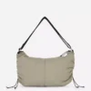 Drawstring detail sling bag