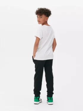 Drawstring elasticated joggers