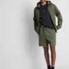 Drawstring gym shorts