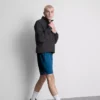 Drawstring gym shorts