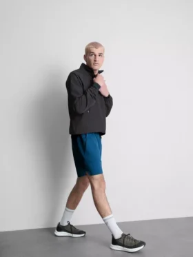 Drawstring gym shorts