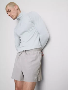 Drawstring gym shorts