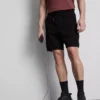 Drawstring gym shorts
