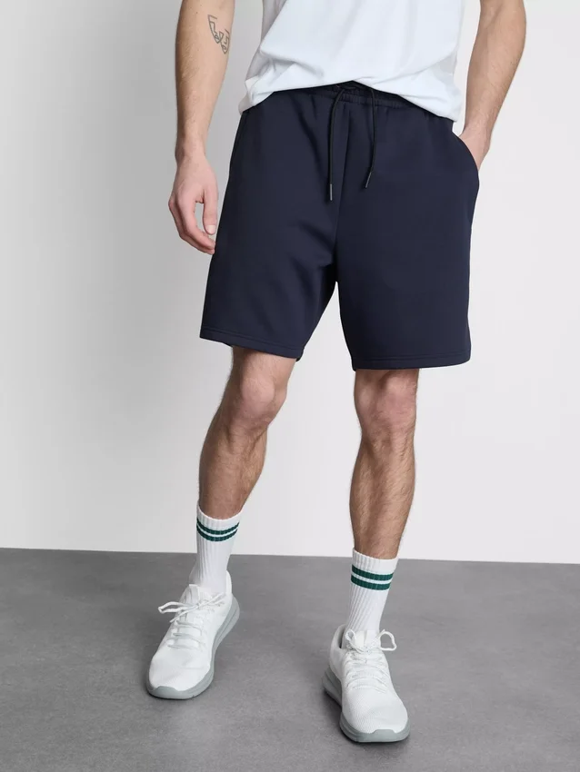 Drawstring gym shorts