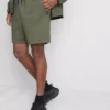 Drawstring gym shorts
