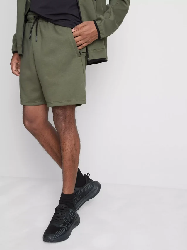 Drawstring gym shorts