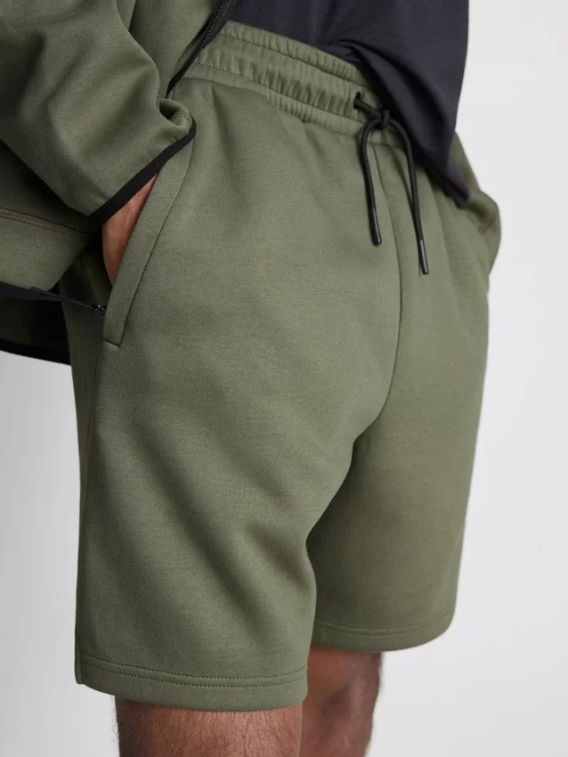 Drawstring gym shorts