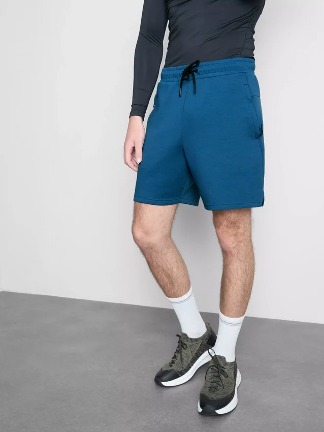 Drawstring gym shorts
